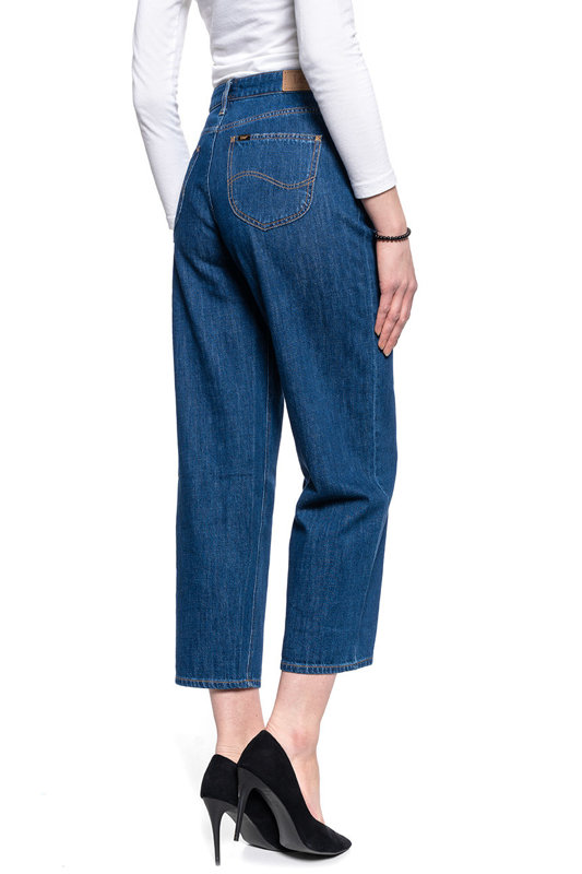 DAMSKIE SPODNIE JEANSOWE LEE Wide Leg RINSE L30SNA36