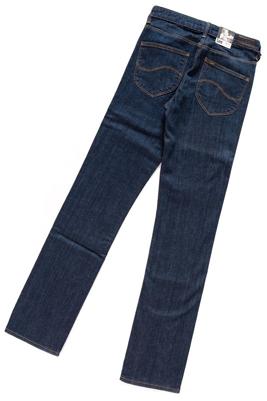 JEANSY DAMSKIE LEE MARION SOLID BLUE