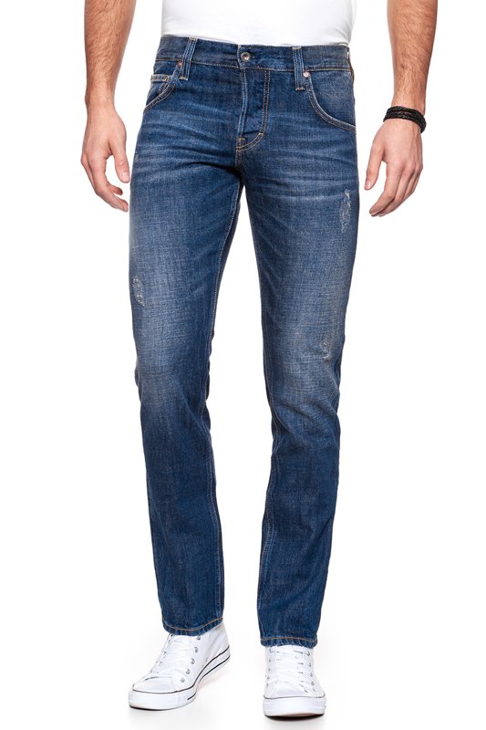 JEANSY MĘSKIE MUSTANG Chicago Tapered DENIM BLUE 1006586 5000 984