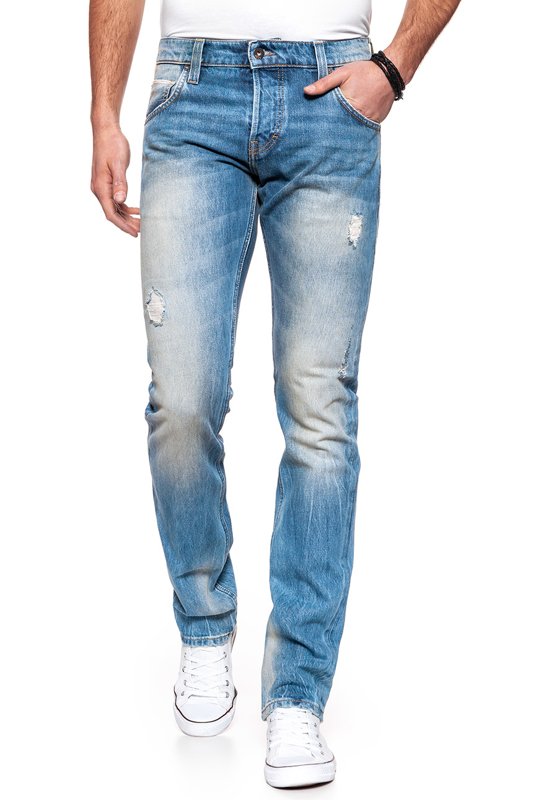 JEANSY MĘSKIE MUSTANG Chicago Tapered DENIM BLUE 1006667 5000 314