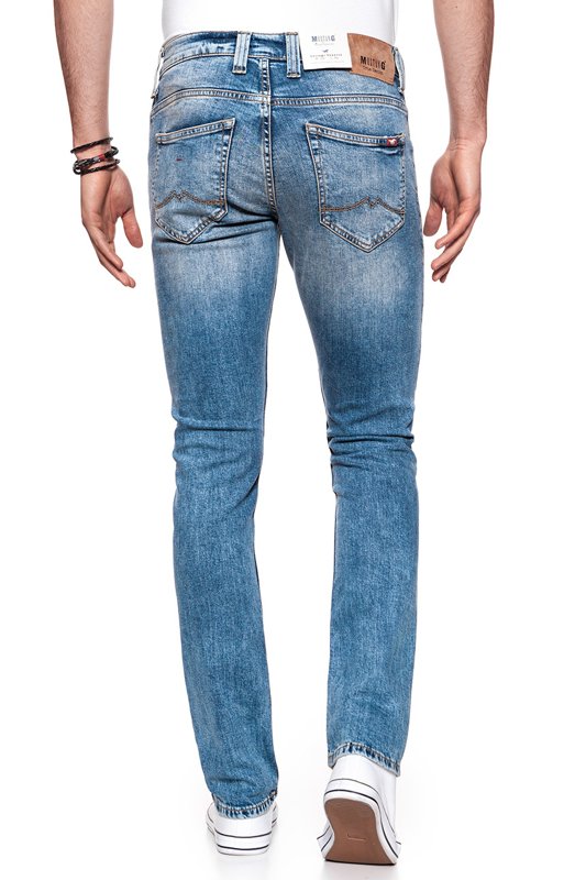 JEANSY MĘSKIE MUSTANG Chicago Tapered DENIM BLUE 1007219 5000 423