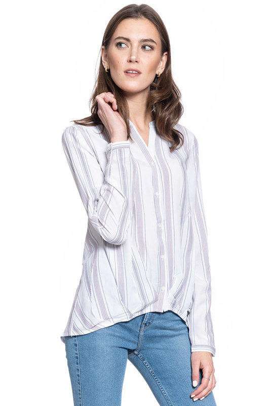 KOSZULA DAMSKA MUSTANG EMMA STRIPE BLOUSE 1009458 11684