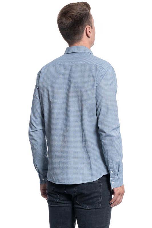 KOSZULA MĘSKA LEE REFINED SLIM BUTTON INDIGO L69XHGDK