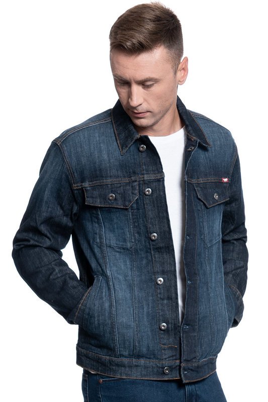 KURTKA MĘSKA MUSTANG Dallas DENIM BLUE 1009189 5000 882