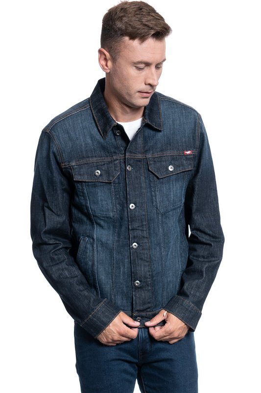 KURTKA MĘSKA MUSTANG Dallas DENIM BLUE 1009189 5000 882