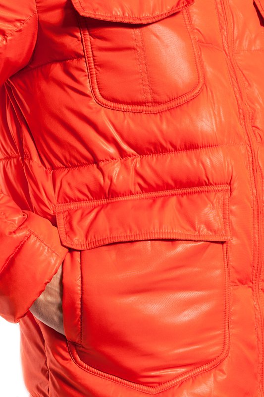 KURTKA ZIMOWA LEE LOCO PUFFA LAVA RED L87NWSAF