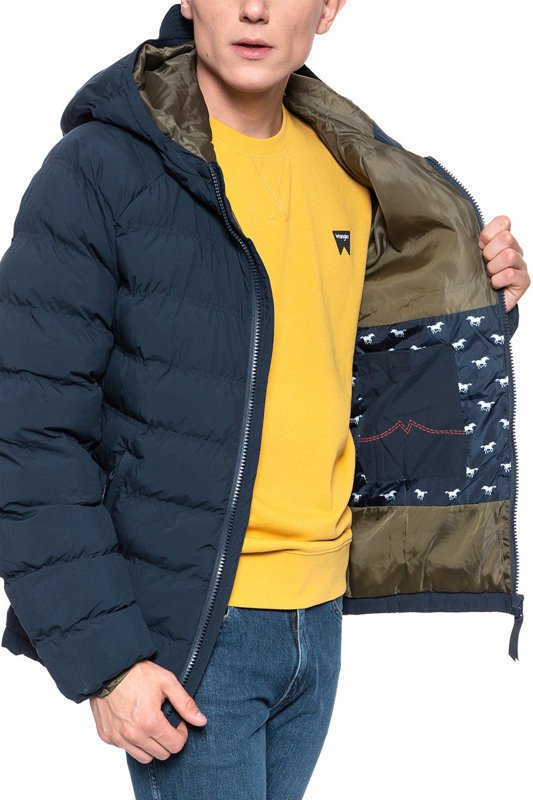 KURTKA ZIMOWA MUSTANG Daniel H Puffer DARK SAPPHIRE 1008273 4136