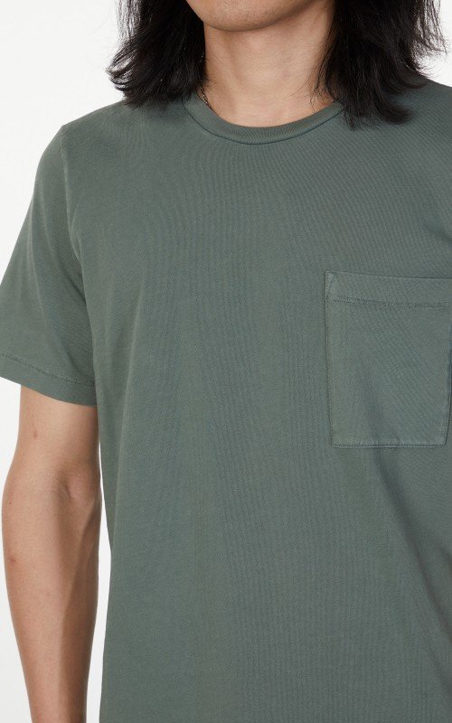 LEE 101 POCKET TEE MĘSKI T-SHIRT LAUREL GREEN L90BBMRC