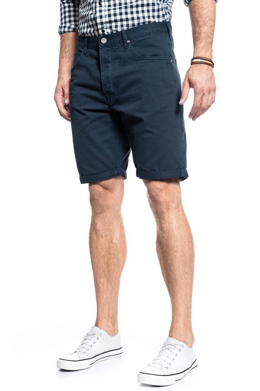 LEE 5 POCKET SHORT MĘSKIE SPODENKI JEANSOWE JEANSY SKY CAPTAIN L73ESB62