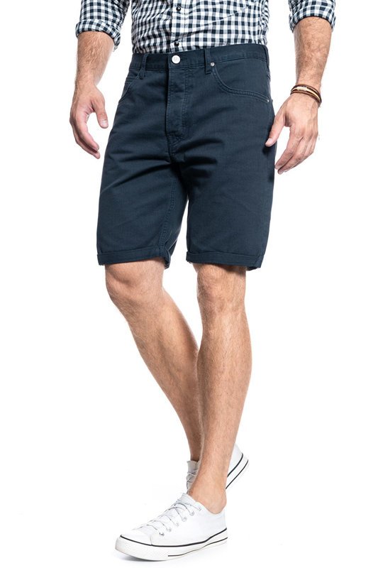 LEE 5 POCKET SHORT MĘSKIE SPODENKI JEANSOWE JEANSY SKY CAPTAIN L73ESB62