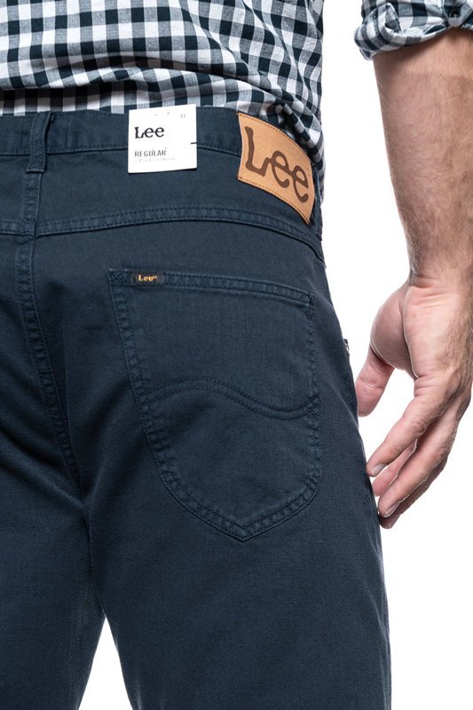 LEE 5 POCKET SHORT MĘSKIE SPODENKI JEANSOWE JEANSY SKY CAPTAIN L73ESB62