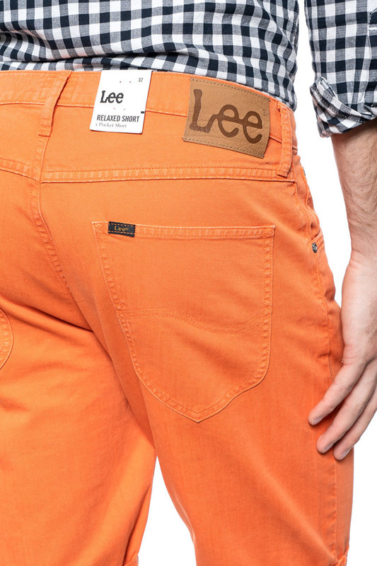 LEE 5 POCKET SHORT MĘSKIE SPODENKI RELAXED SHORT  L73ESBRR