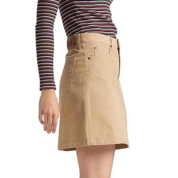 LEE A LINE ZIP SKIRT DAMSKA SPÓDNICA L38FQM63