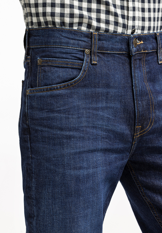 LEE AUSTIN MĘSKIE SPODNIE JEANSOWE JEANSY DŻINSY WORN FOAM L733KNIF