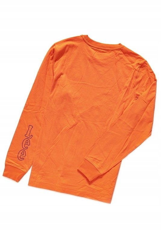 LEE BOX LS MĘSKI LONGSLEEVE KOSZULKA DŁUGI RĘKAW SIGN ORANGE L60FREME