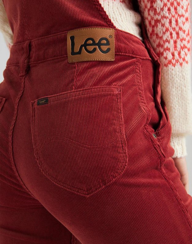 LEE BREESE BIB REGULAR DAMSKIE OGRODNICZKI RED OCHRE L39LQG38