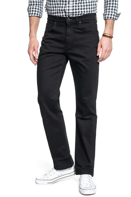 LEE BROOKLYN STRAIGHT MĘSKIE SPODNIE JEANSOWE CLEAN BLACK L452JBCS