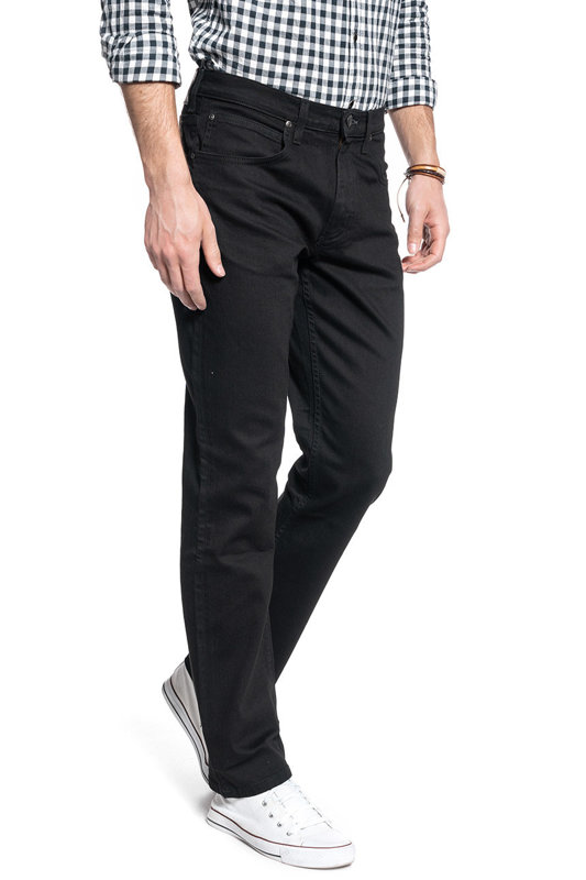 LEE BROOKLYN STRAIGHT MĘSKIE SPODNIE JEANSOWE CLEAN BLACK L452JBCS