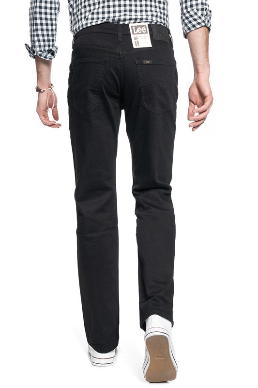 LEE BROOKLYN STRAIGHT MĘSKIE SPODNIE JEANSOWE CLEAN BLACK L452JBCS