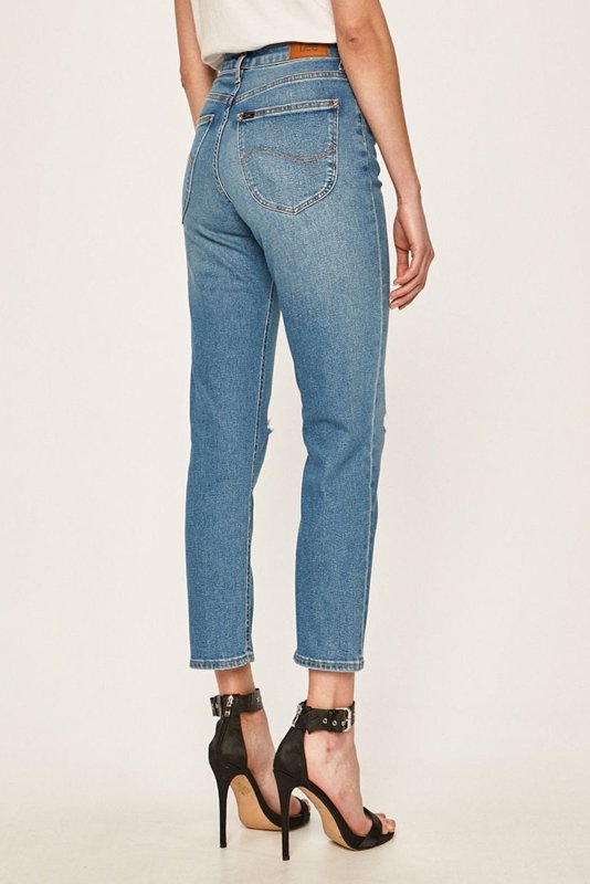 LEE CAROL NEW STRAIGHT DAMSKIE SPODNIE JEANSOWE L30UDJGU