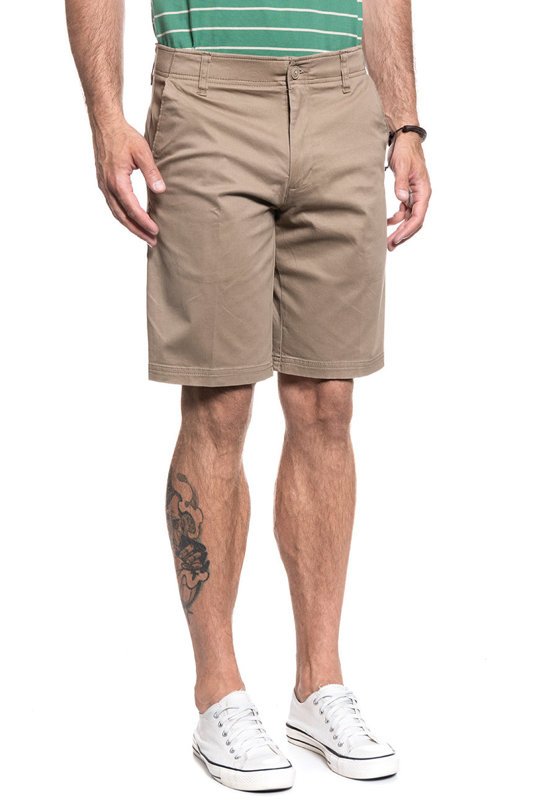 LEE COMFORT SHORT XM KHAKI L71ZPB08