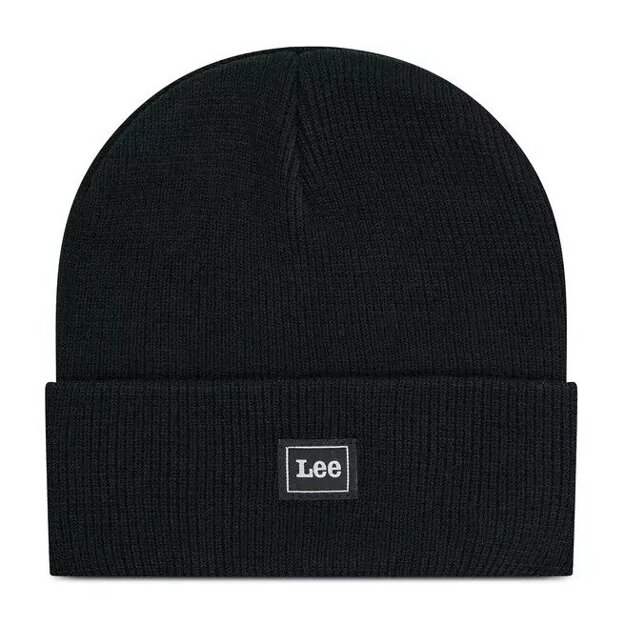 LEE CORE BEANIE MĘSKA CZAPKA ZIMOWA BLACK LG05400