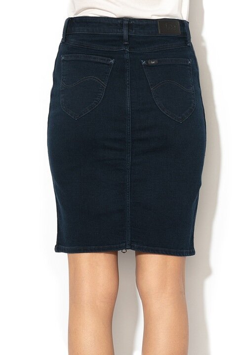 LEE DAMSKA SPÓDNICA JENSOWA Skirt MIDNIGHT L38RFGKJ