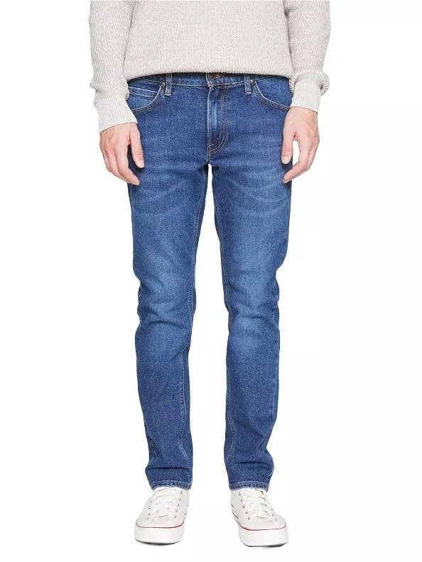 LEE DAREN ZIP FLY MĘSKIE SPODNIE JEANSOWE JEANSY AGED ALVA L707DHAO