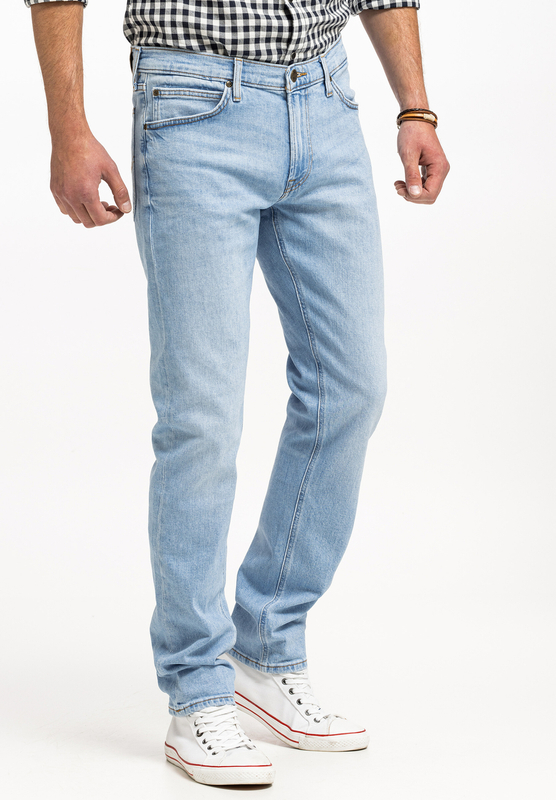 LEE DAREN ZIP FLY MĘSKIE SPODNIE JEANSOWE JEANSY DŻINSY BLUE SKY LIGHT L707ICC25