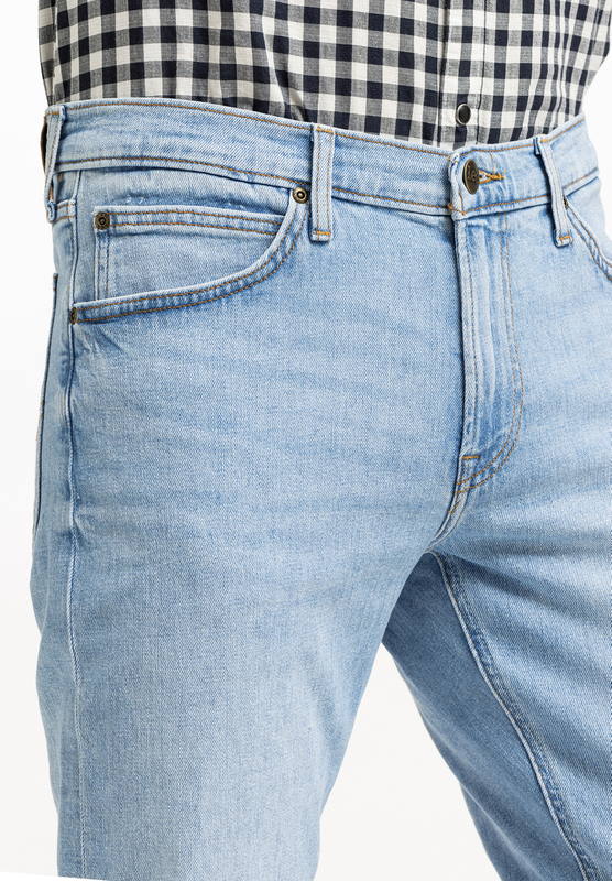 LEE DAREN ZIP FLY MĘSKIE SPODNIE JEANSOWE JEANSY DŻINSY BLUE SKY LIGHT L707ICC25