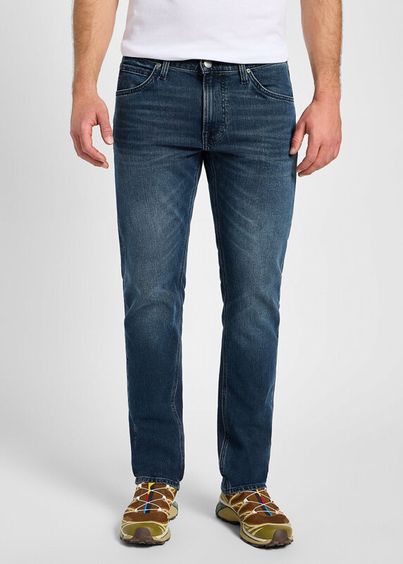 LEE DAREN ZIP FLY MĘSKIE SPODNIE JEANSOWE JEANSY DŻINSY HOLLAND BLUE 112355807