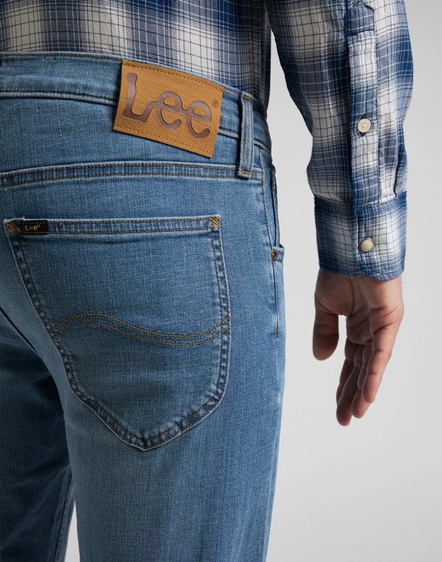 LEE DAREN ZIP FLY MĘSKIE SPODNIE JEANSOWE WORN IN CODY L707NLLT