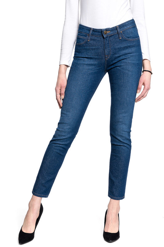 LEE ELLY DAMSKIE SPODNIE JEANSOWE DARK GARNER L305DJUV