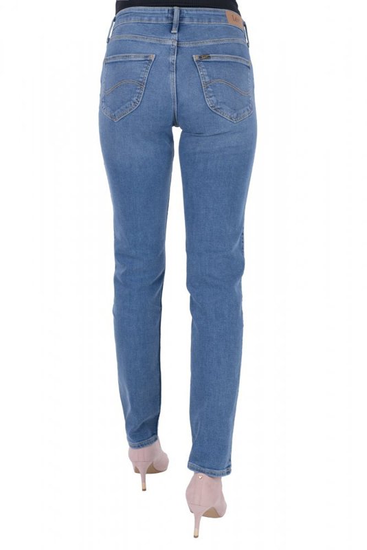 LEE ELLY MID DAMSKIE SPODNIE JEANSOWE WORN MARTHA L305QDTO