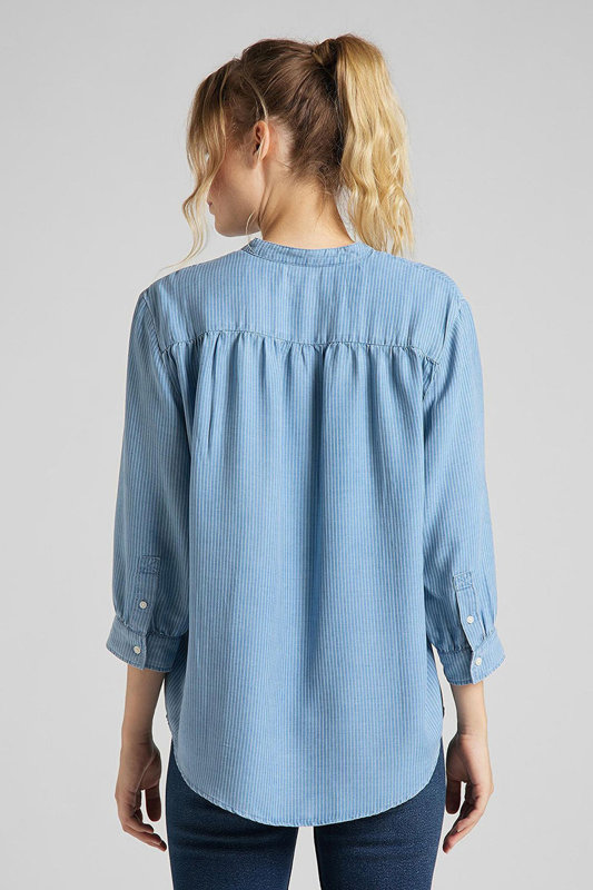 LEE ESSENTIAL BLOUSE DAMSKA KOSZULA FADED BLUE L45VGIOF