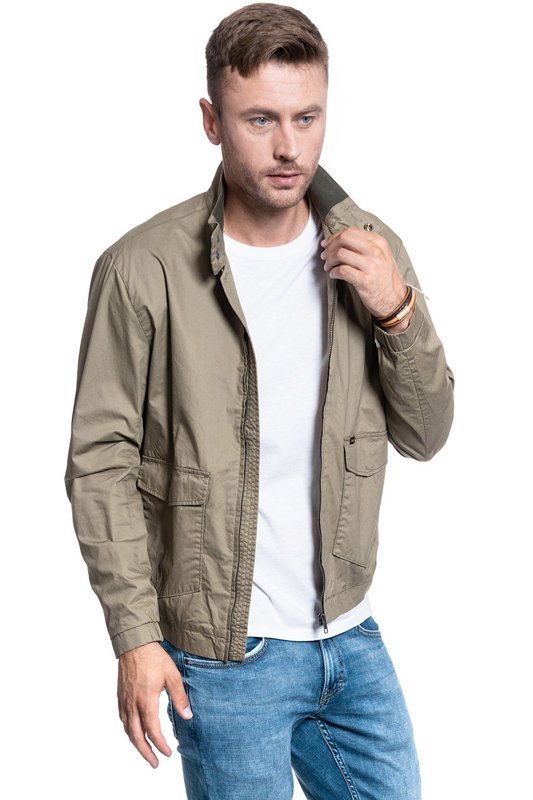 LEE HARRINGTON JACKET REGULAR UTILITY GREEN L88TCRNG