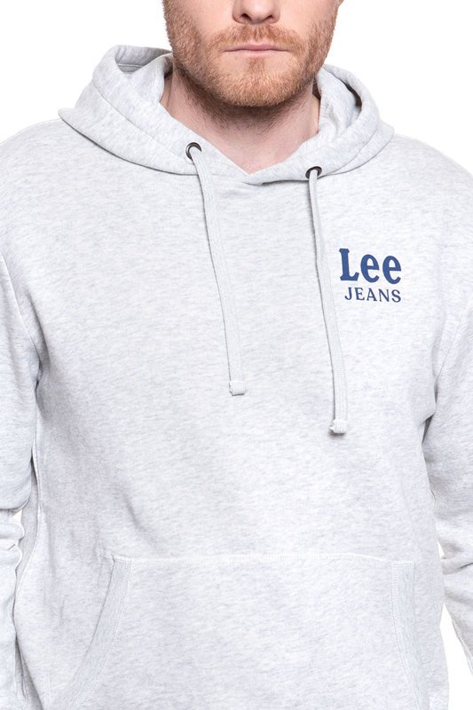 LEE HOODIE SHARP GREY MELE L82LEI03