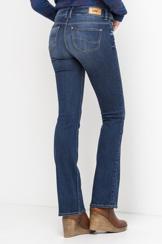 LEE JOLIET DAMSKIE SPODNIE JEANSOWE NIGHT SKY L534HAIM