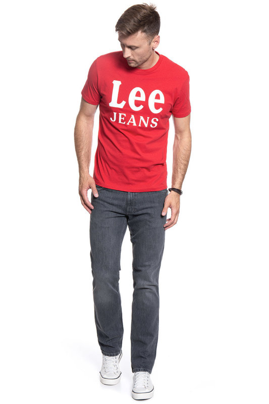 LEE LEE JEANS TEE BRIGHT RED L62BFQEF