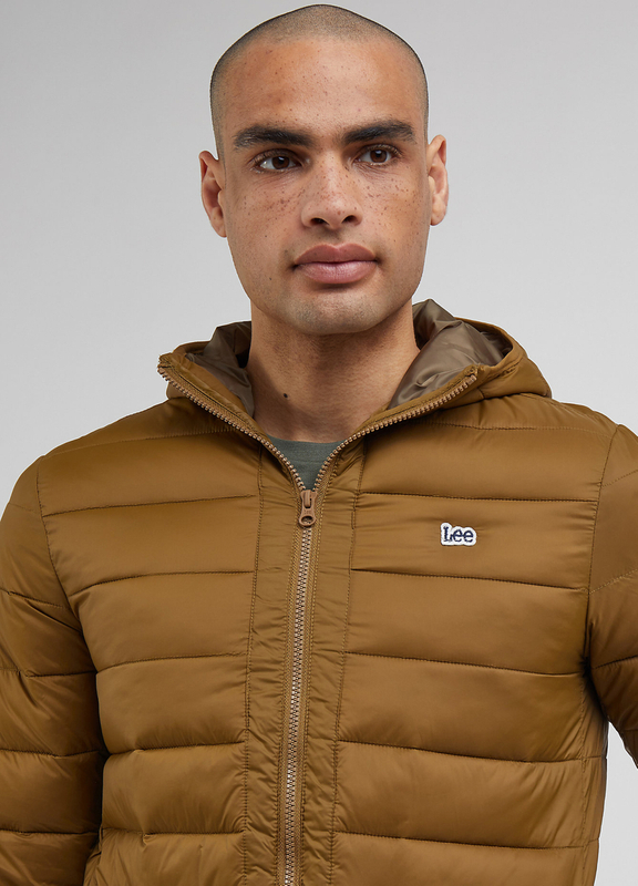 LEE LIGHT PUFFER JACKET MĘSKA KURTKA PRZEJŚCIOWA JESIENNA TUMBLEWEED 112341644