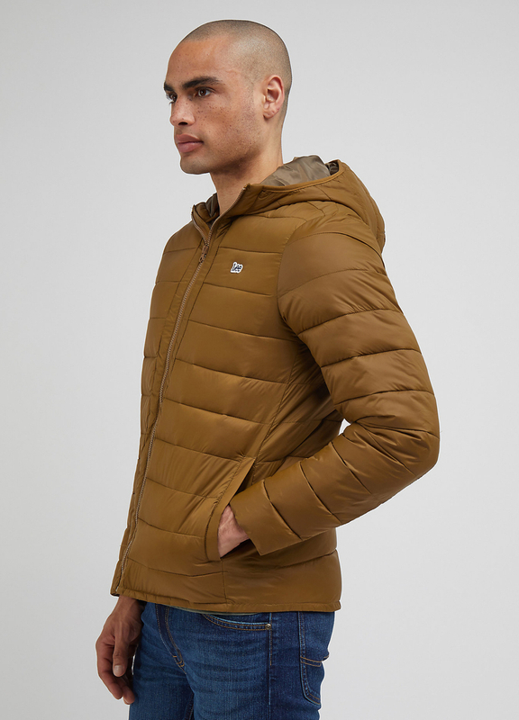 LEE LIGHT PUFFER JACKET MĘSKA KURTKA PRZEJŚCIOWA JESIENNA TUMBLEWEED 112341644