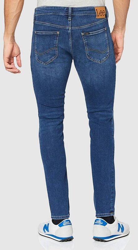 LEE MALONE MĘSKIE SPODNIE JEANSOWE JEANSY MID WORN L736ONSH