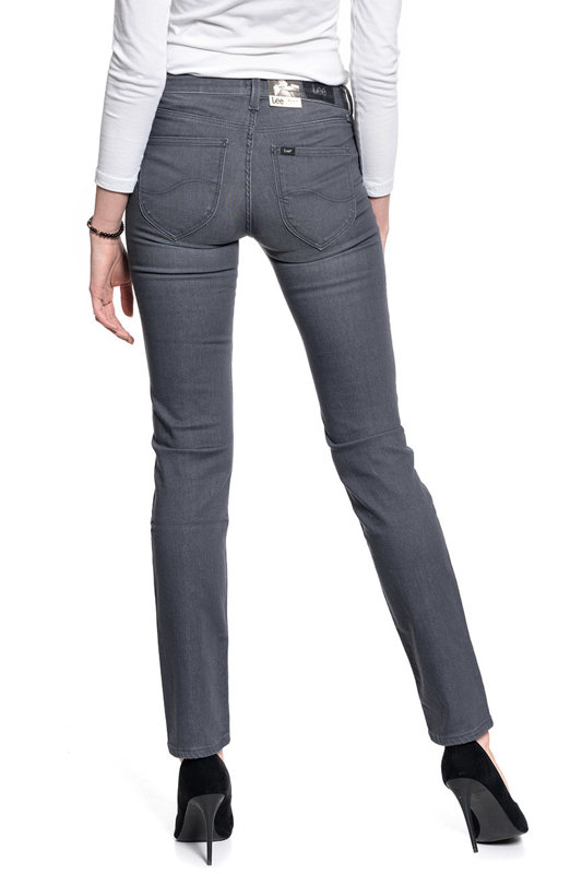 LEE MARION DAMSKIE SPODNIE JEANSOWE JEANSY  DARK IRON L301PMUZ