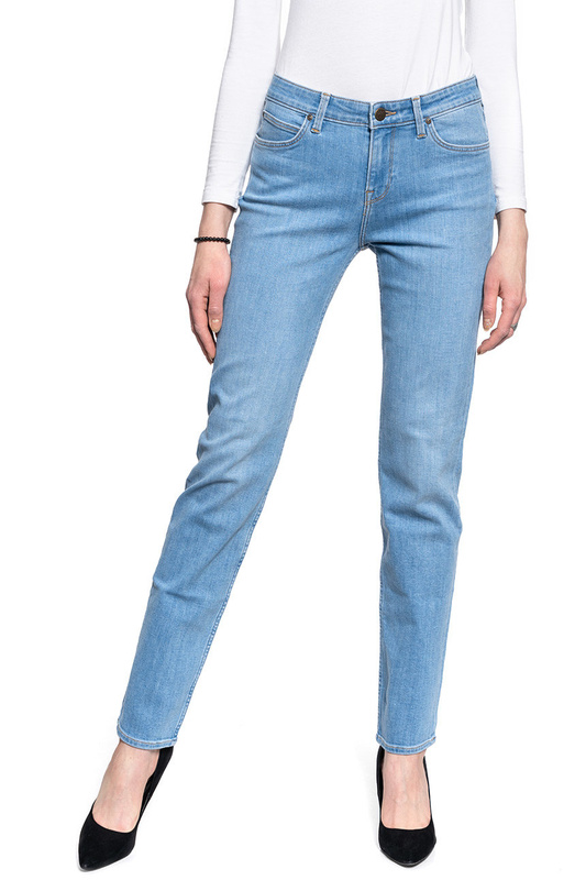 LEE MARION STRAIGHT DAMSKIE SPODNIE JEANSOWE MID LINA L301OPSR