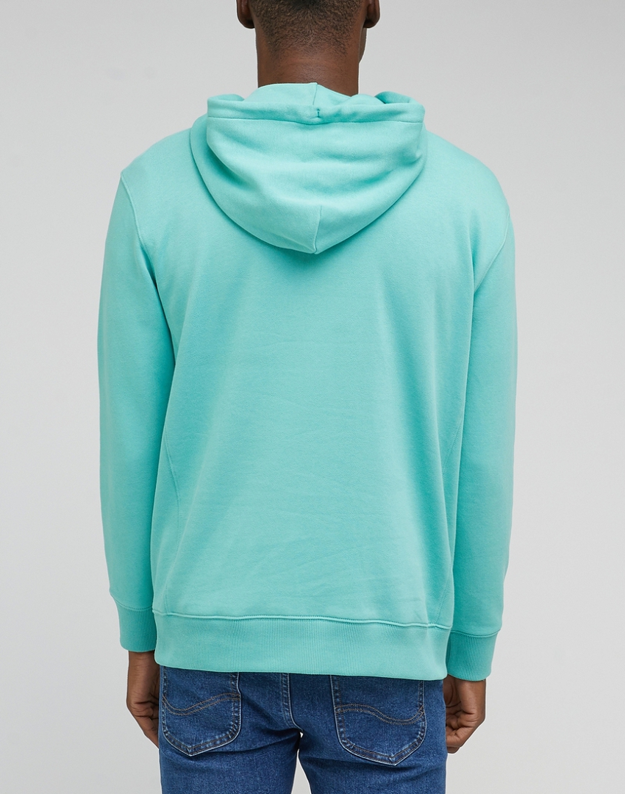 LEE PLAIN HOODIE MĘSKA BLUZA Z KAPTUREM PRZEZ GŁOWĘ DUSTY L80YFW41