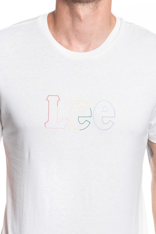 LEE PRIDE TEE WHITE CANVAS L62RFE59