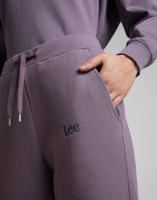 LEE RELAXED SWEATPANTS DAMSKIE SPODNIE DRESOWE WASHED PURPLE L32MTXTZ