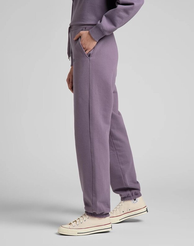 LEE RELAXED SWEATPANTS DAMSKIE SPODNIE DRESOWE WASHED PURPLE L32MTXTZ