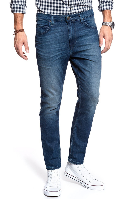 LEE RIDER CROPPED DK VINTAGE WORN L75GMGLM SAMPLE