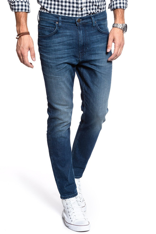 LEE RIDER CROPPED DK VINTAGE WORN L75GMGLM SAMPLE